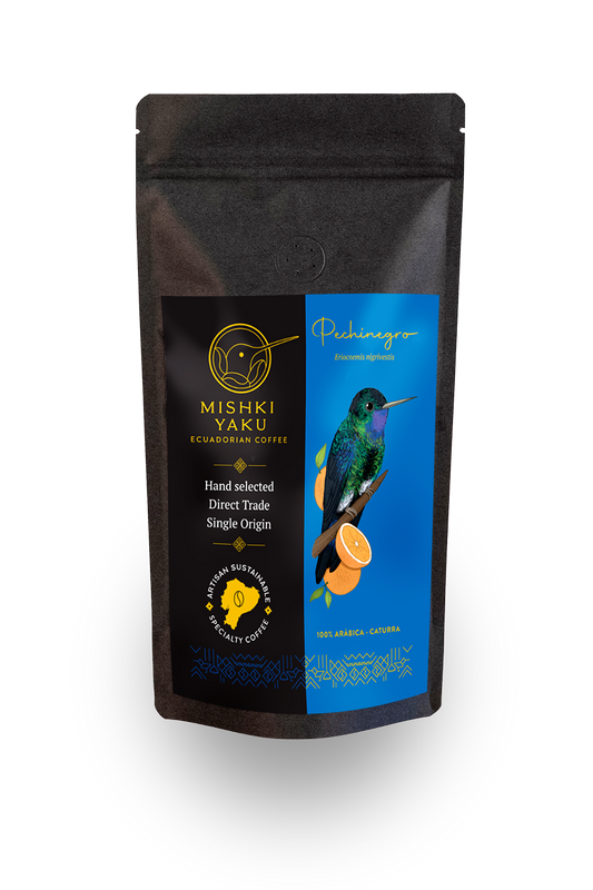 Pechinegro Spezialitätenkaffee mit Rotweinaroma & Fruchtnoten.