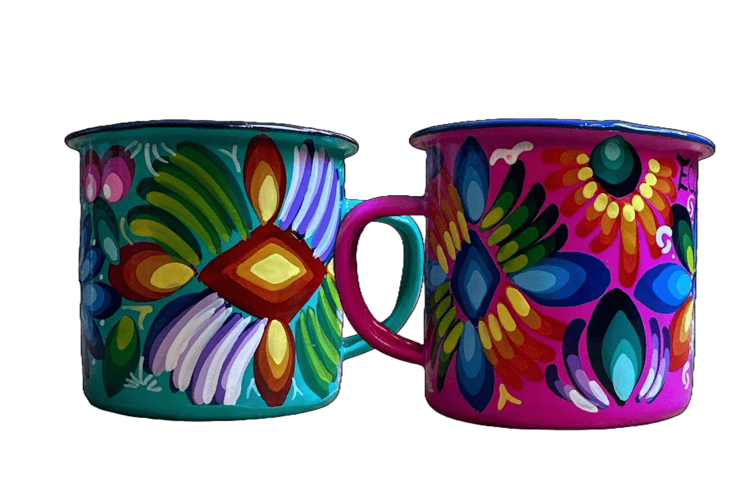 Zwei stilvolle Tassen